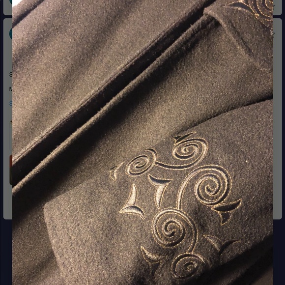 Euro Vintage Dress Coat - Picture 2 of 3